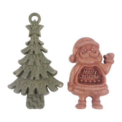 Rosewood Cupid and Comet Veggie Burst Santa & Tree Duo