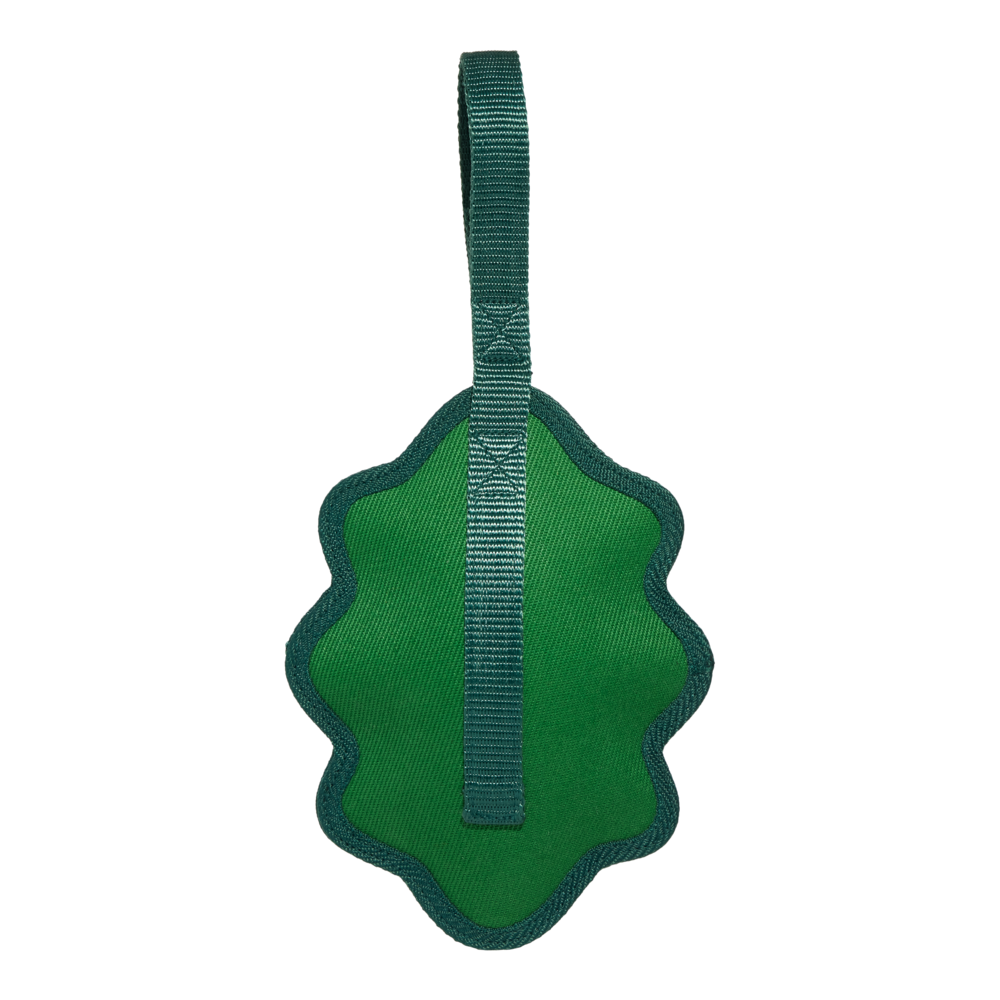 Bark A Green Chew Leaf Dog Toy