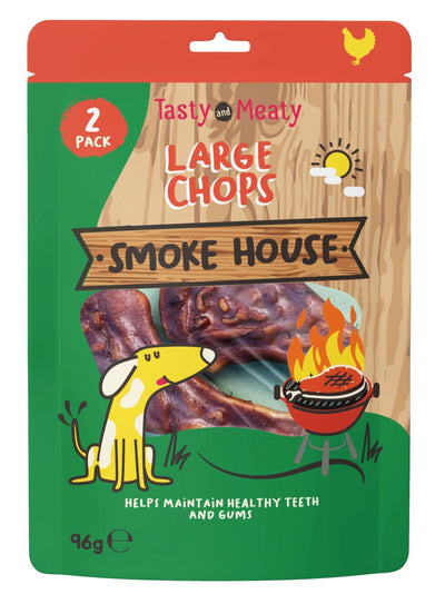 Tasty & Meaty Smokehouse Chops Large 96g