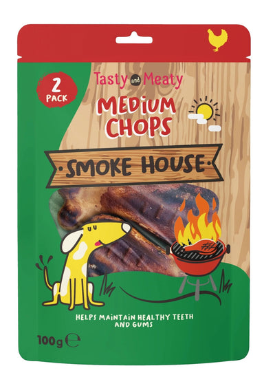 Tasty & Meaty Smokehouse Chops Medium 100g
