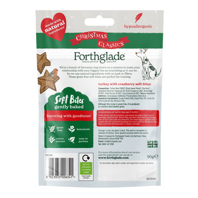 Forthglade Xmas Soft Bite Treats 90g
