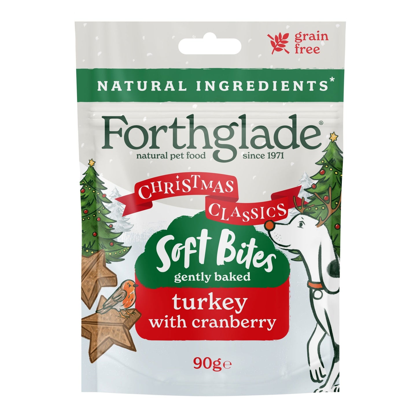 Forthglade Xmas Soft Bite Treats 90g