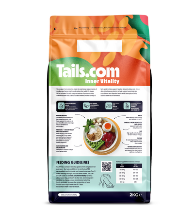Tails.com Inner Vitality Medium & Large Adult Chicken Dry Dog Food 2kg