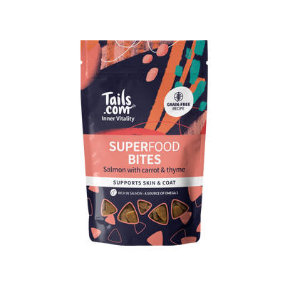Tails.com Inner Vitality Superfood Bites Salmon 80g