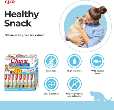 Churu 40 Pack Box Tuna Varieties