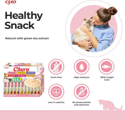 Churu 60 Pack Box Tuna Varieties