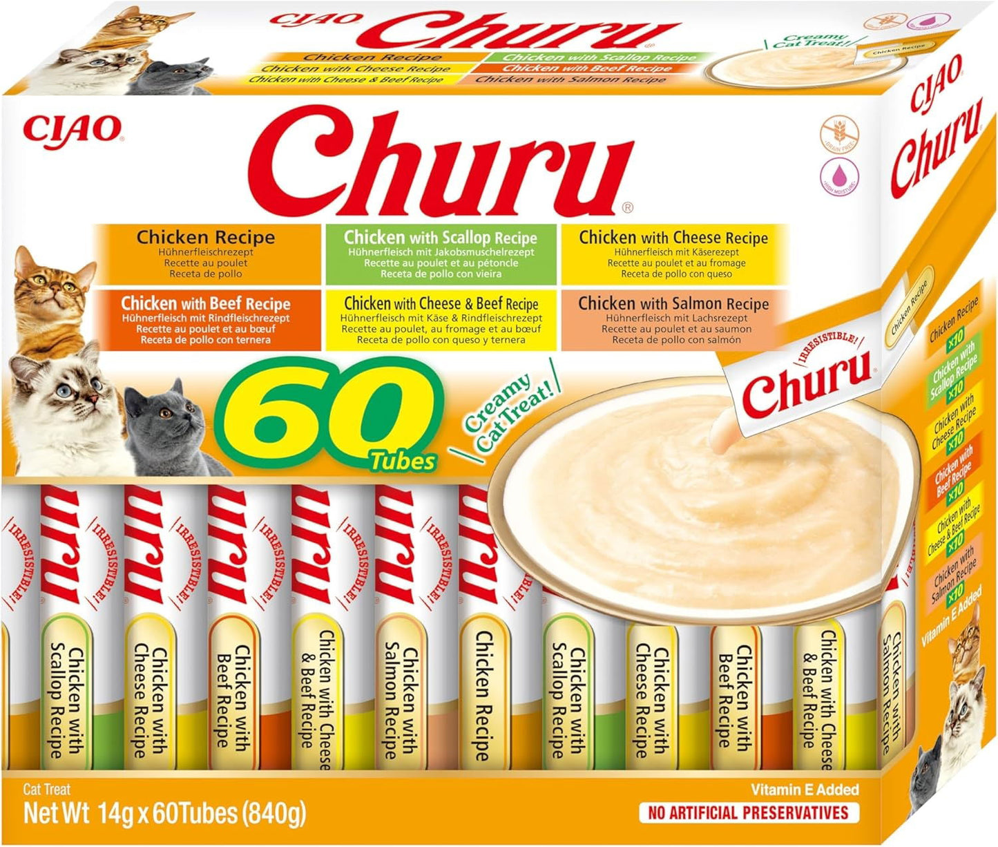 Churu 60 Pack Box Chicken Variety
