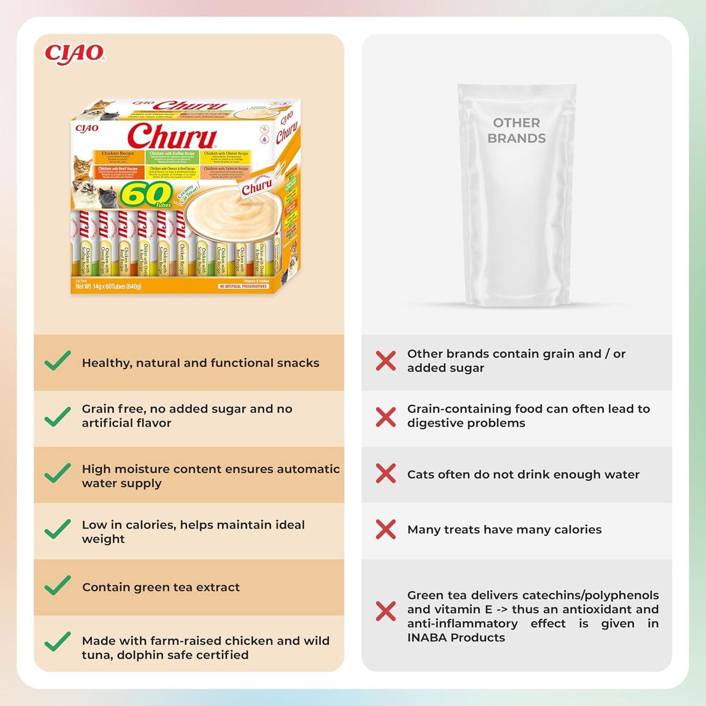 Churu 60 Pack Box Chicken Variety