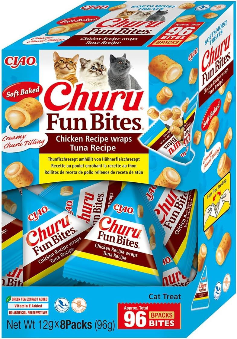 Churu Fun Bites Chicken Recipe wraps Tuna Recipe