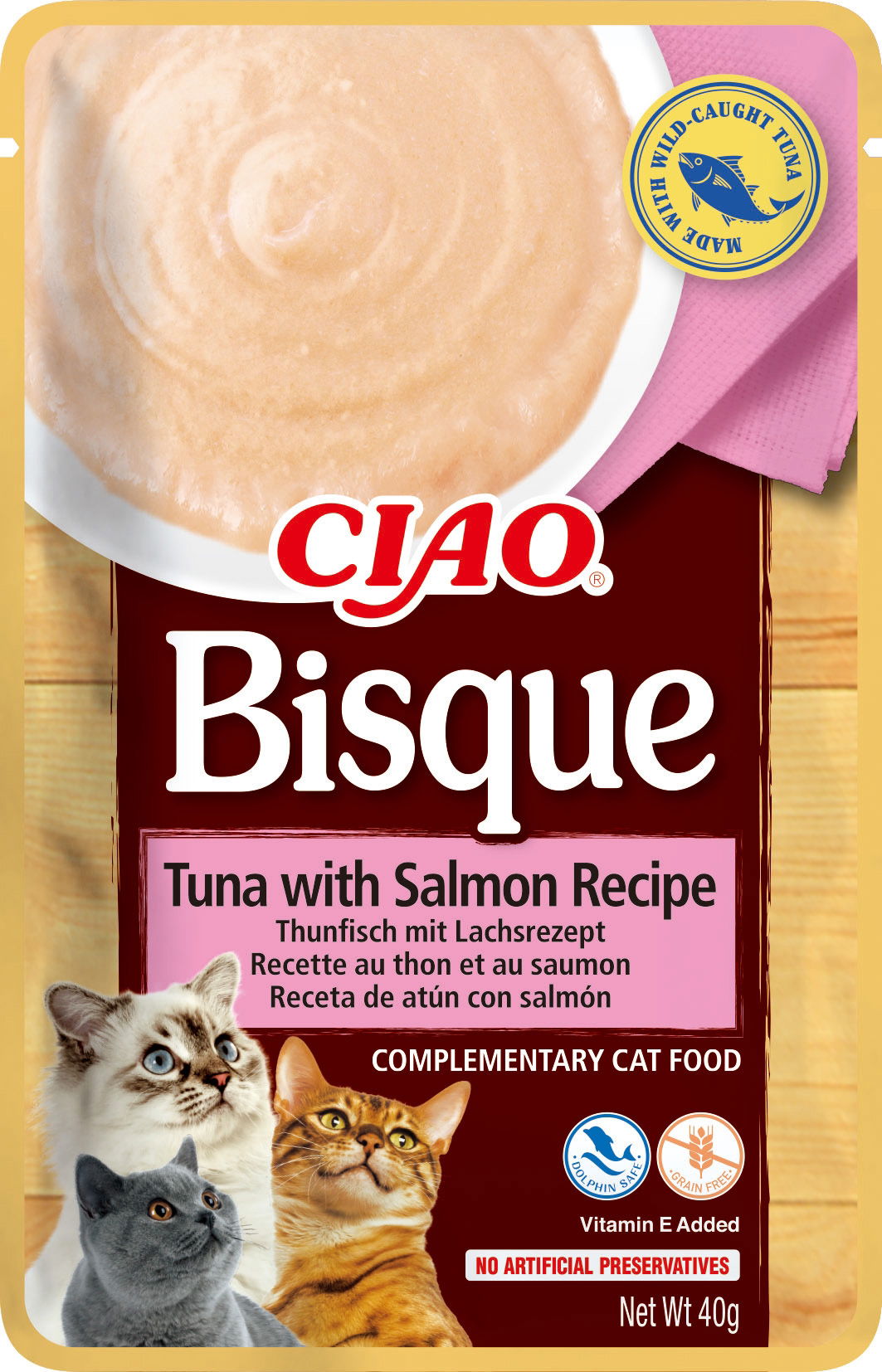 CIAO Bisque Tuna with Salmon Recipe