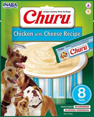 Churu 8 Pack Chicken with Cheese Recipe