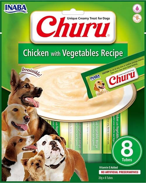 Churu 8 Pack Chicken with Vegetables Recipe