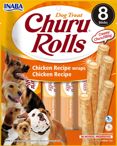 Churu Rolls 8 Pack Chicken Recipe wraps Chicken Recipe