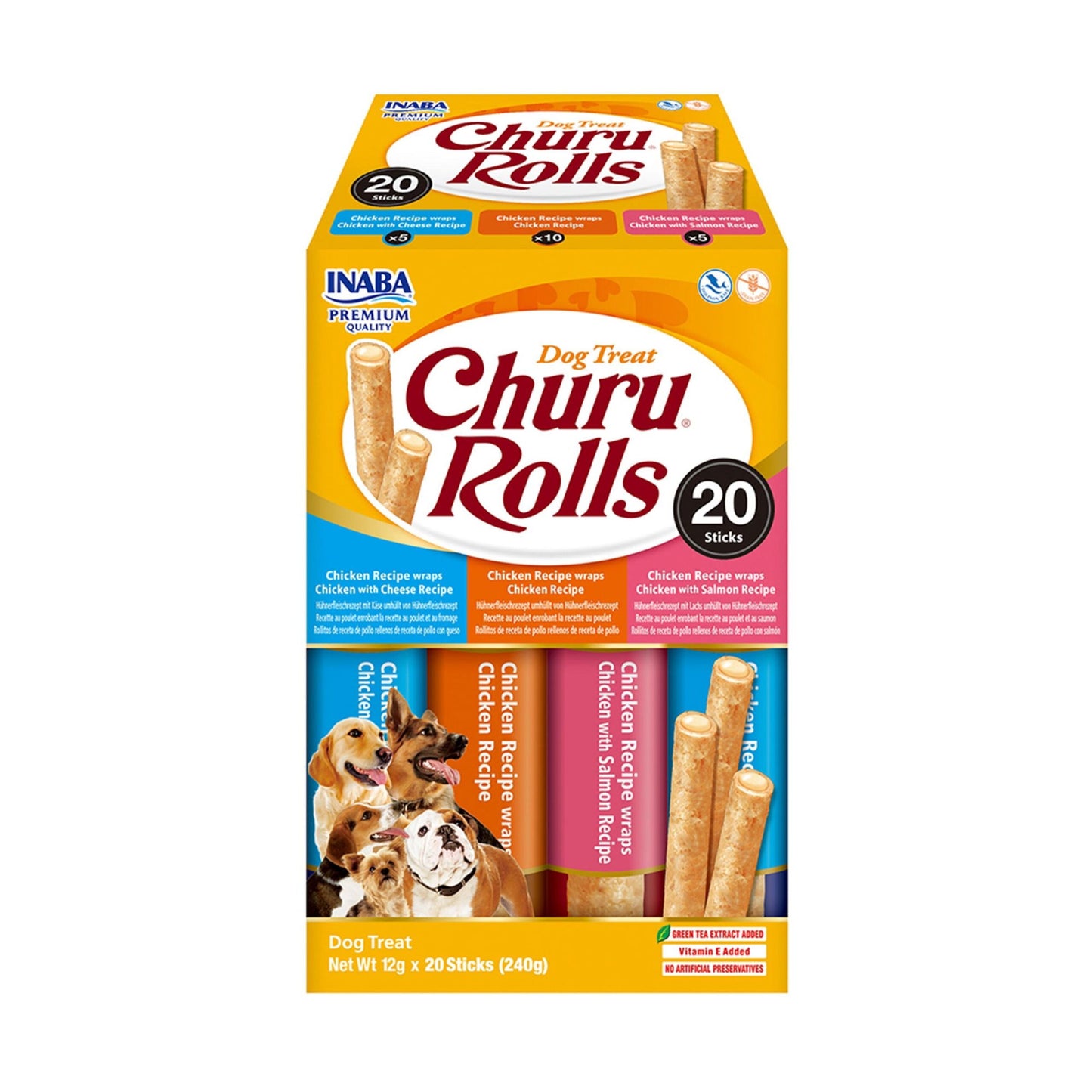Churu Rolls 20 Pack Rolls Variety