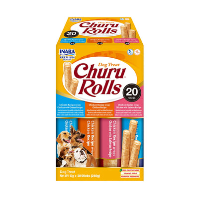 Churu Rolls 20 Pack Rolls Variety