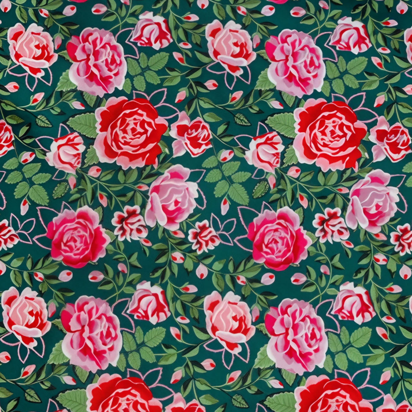 Cath Kidston Dolly Rose Mattress Medium/Large