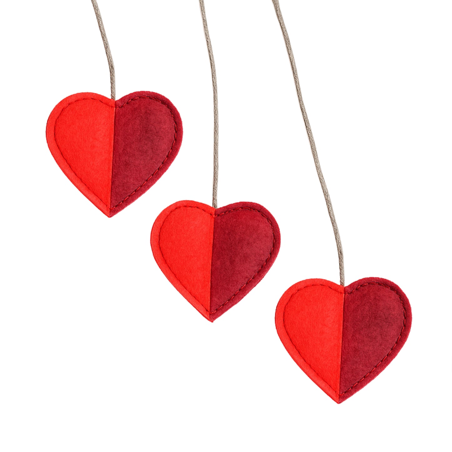 Cath Kidston Hearts & Roses 3 Hearts Cat Teaser