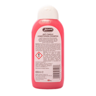 Johnsons Vet Anti-Tangle Shampoo 400ml