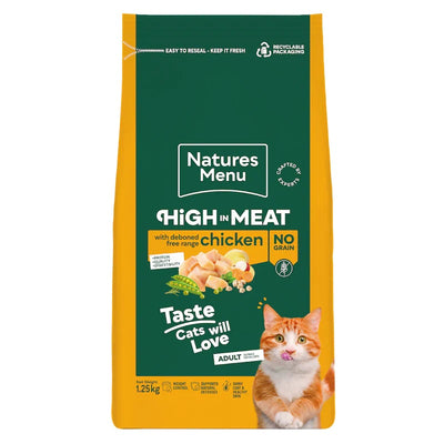 Natures Menu Adult Chicken Dry Cat 1.25kg