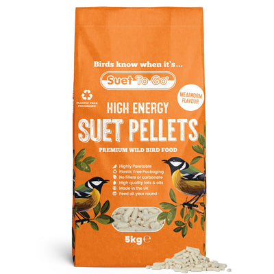 Suet to Go Pellets - Mealworm (Bag) 5kg