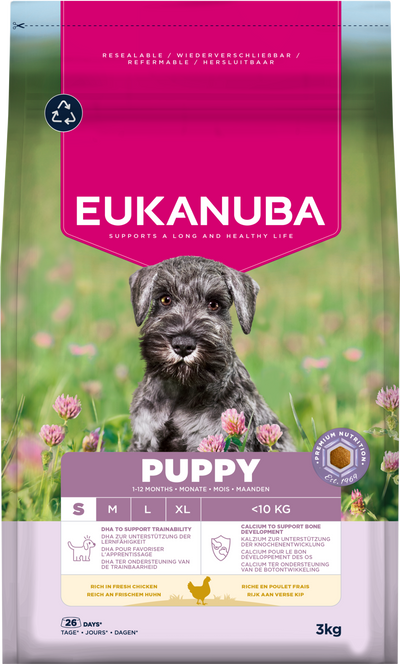 Eukanuba Dog Puppy Small Chicken 3kg