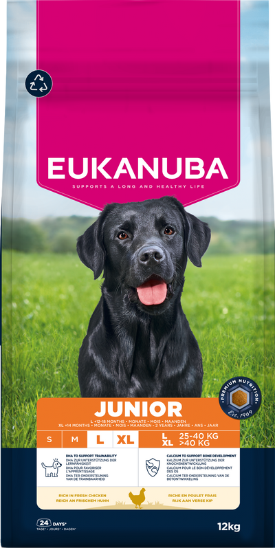 Eukanuba Dog Junior Large Chicken 12kg