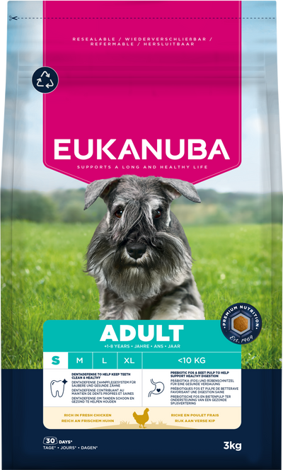 Eukanuba Dog Adult Small Chicken 3kg