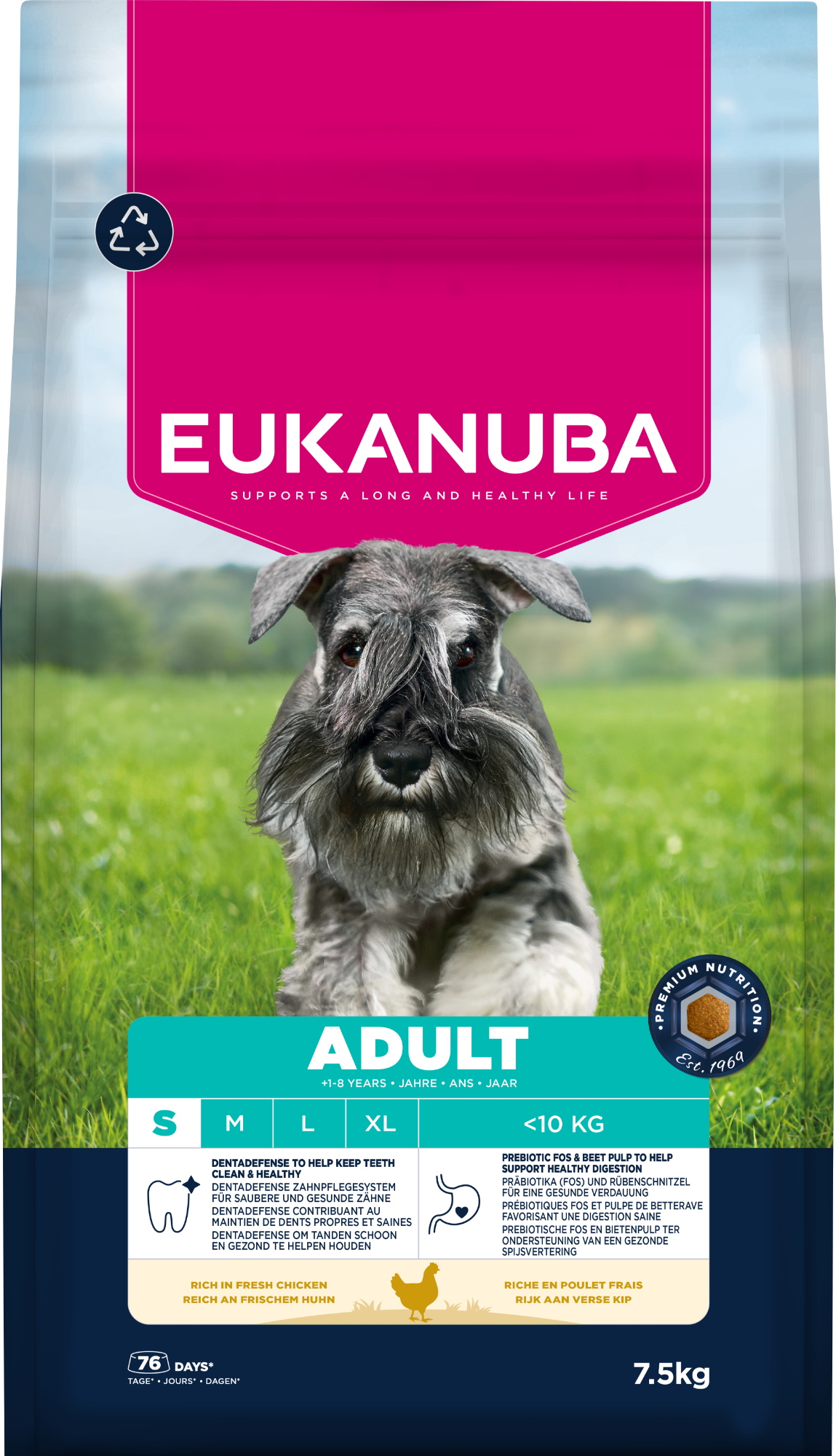 Eukanuba Dog Adult Small Chicken 7.5kg