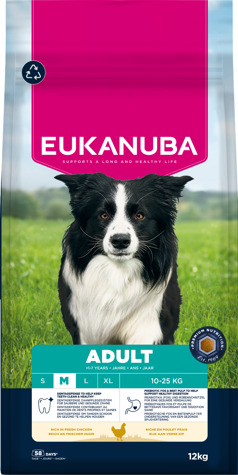 Eukanuba Dog Adult Medium Chicken 12kg