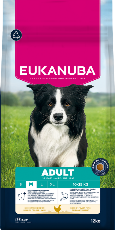 Eukanuba Dog Adult Medium Chicken 12kg