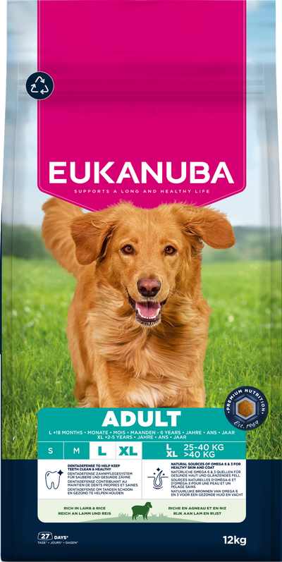 Eukanuba Dog Adult Large Lamb & Rice 12kg