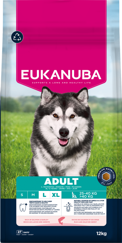 Eukanuba Dog Adult Large Salmon & Barley 12kg