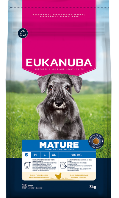 Eukanuba Dog Mature Small Chicken 3kg