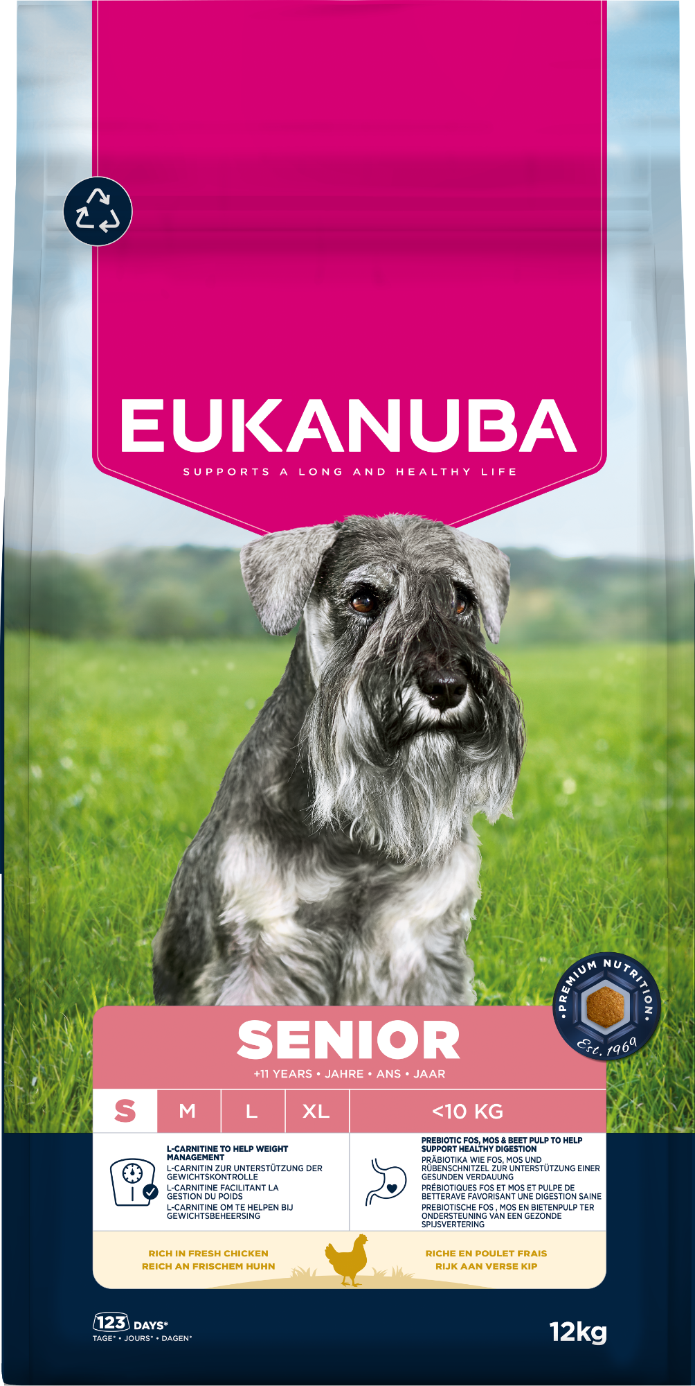 Eukanuba Dog Senior Small Chicken 12kg