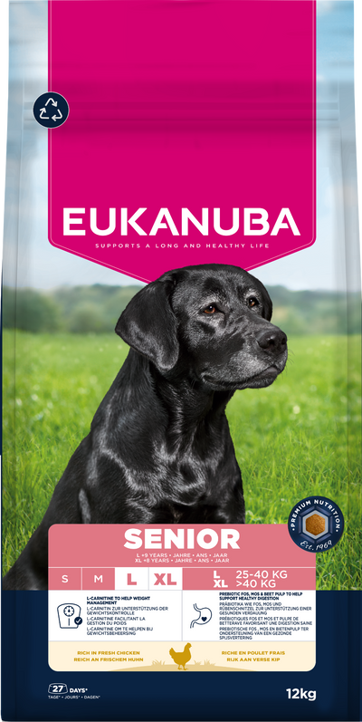 Eukanuba Dog Senior Large Chicken 12kg