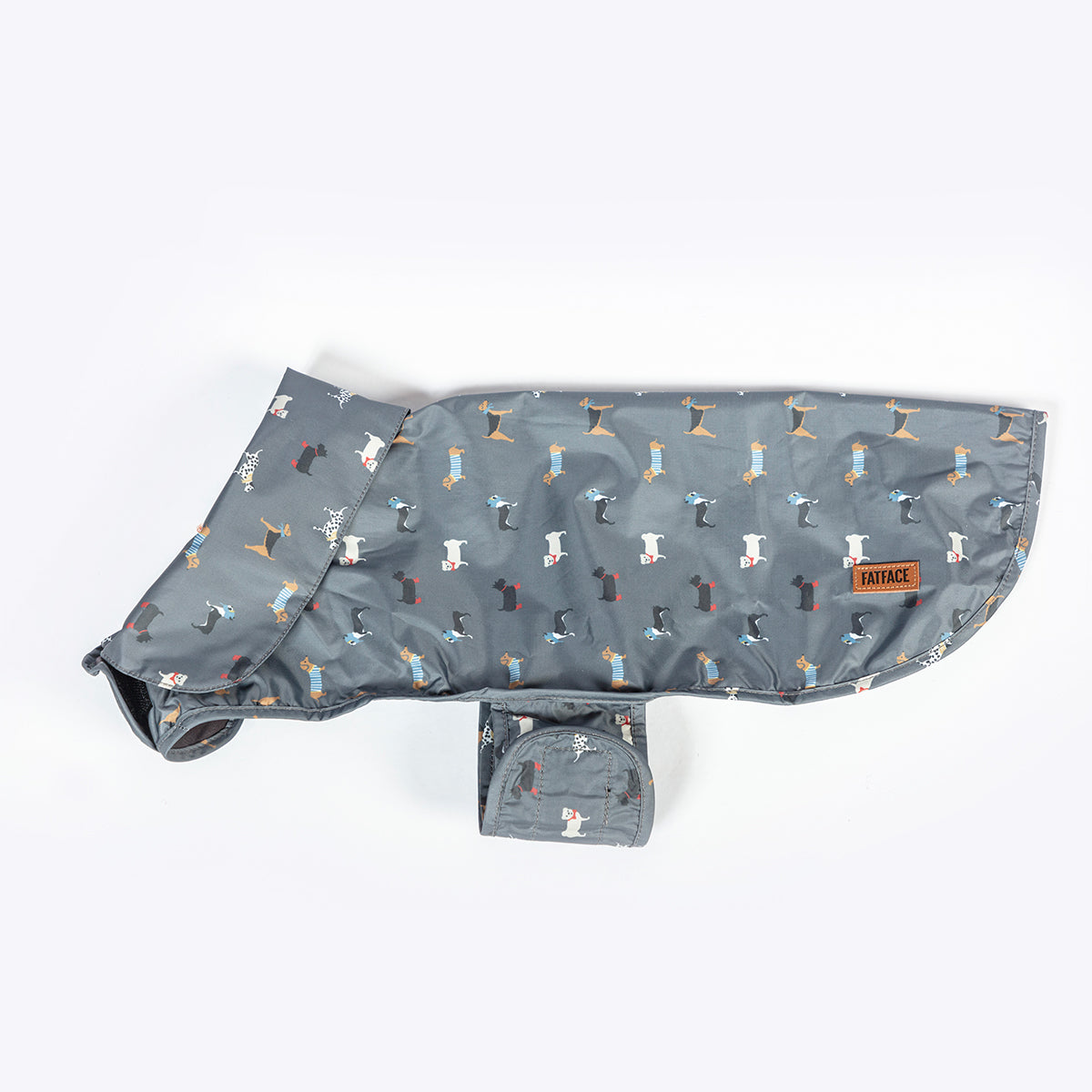 FatFace Marching Dogs Raincoat 55cm