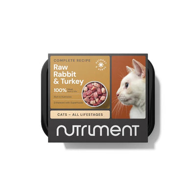 Nutriment Raw Cat Rabbit with Turkey 175g