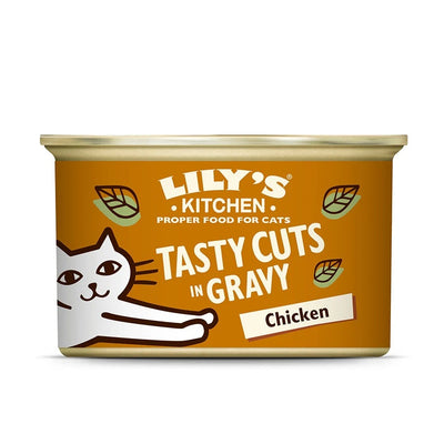Lily’s Kitchen Tasty Cuts in Gravy Chicken for Adult Cats 85g