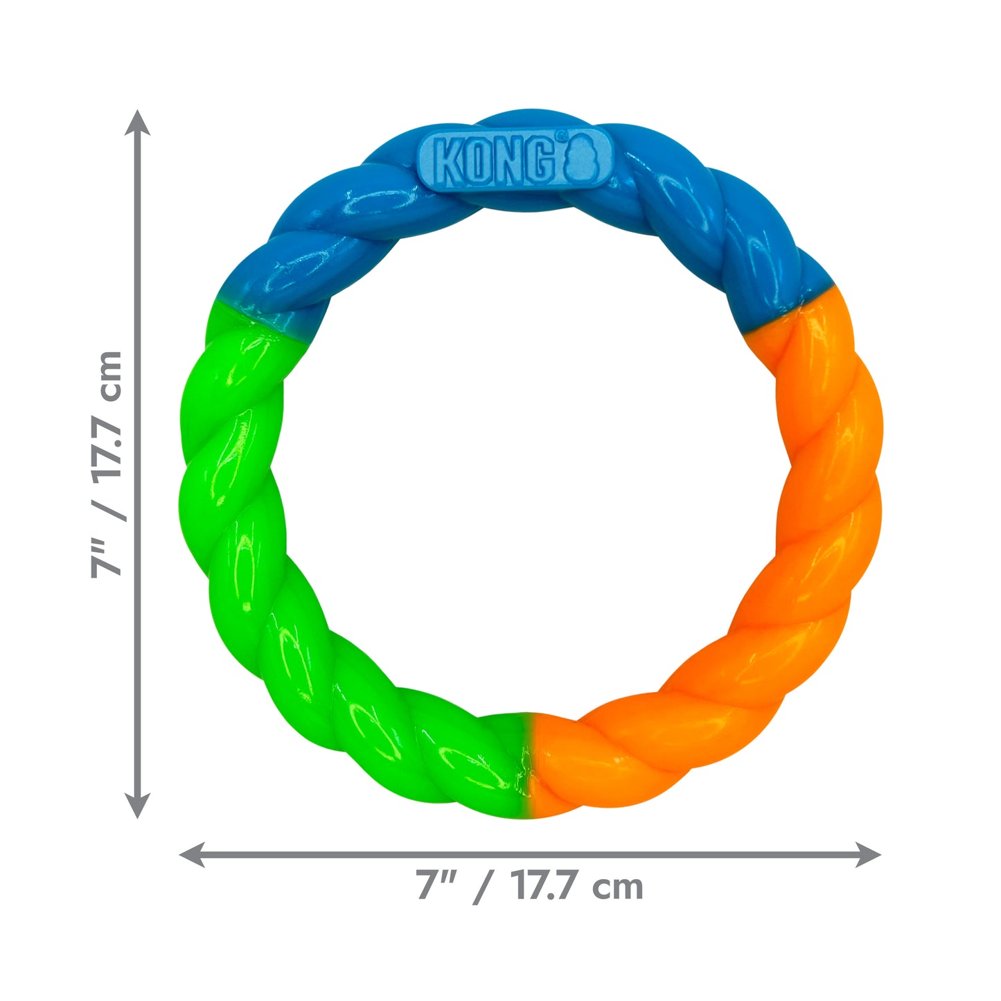 KONG Twistz High-Viz Ring Small