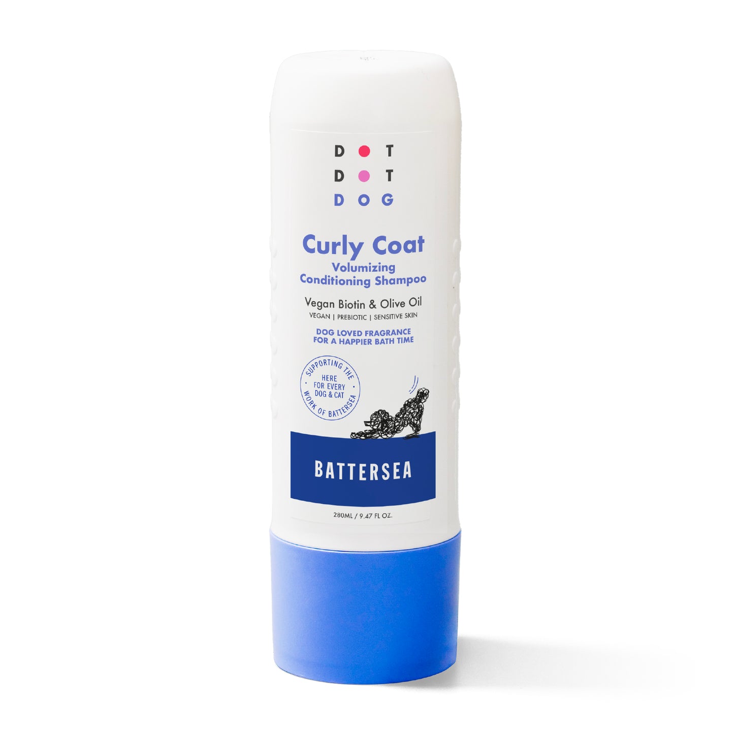 DotDotPet Curly Coat Conditioning Shampoo - Battersea