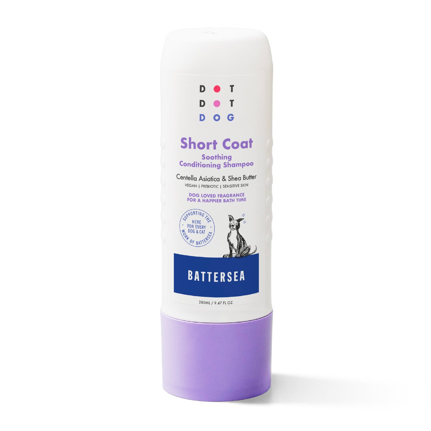 DotDotPet Short Coat Conditioning Shampoo - Battersea