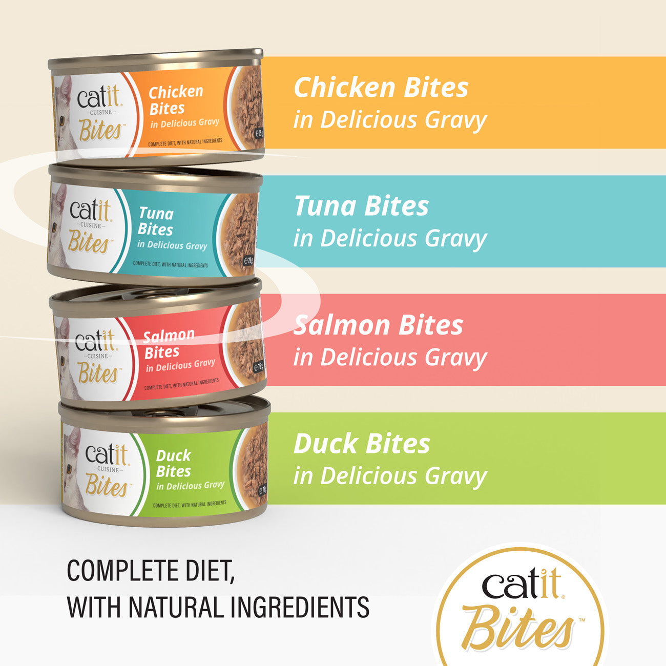 Catit Bites Variety Pack 12 x 75g