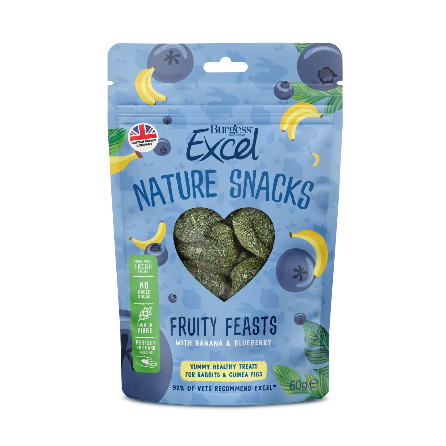 Burgess Excel Fruity Feasts 60g