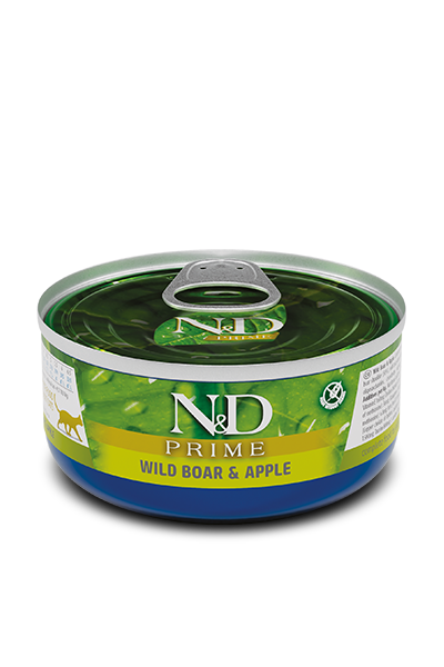 N&D Cat Prime Wild Boar & Apple 70g