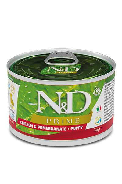 N&D Dog Prime Chicken & Pomegranate Puppy Mini 140g
