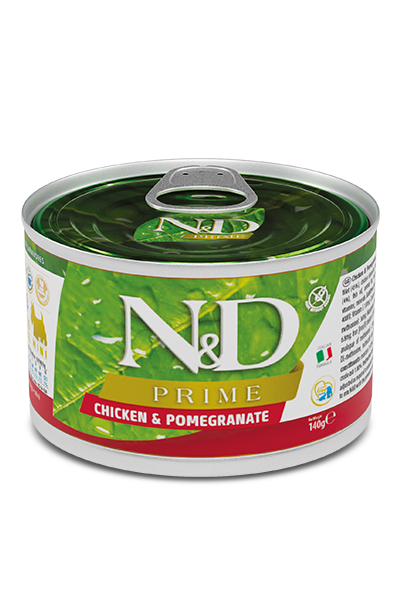 N&D Dog Prime Chicken & Pomegranate Mini 140g