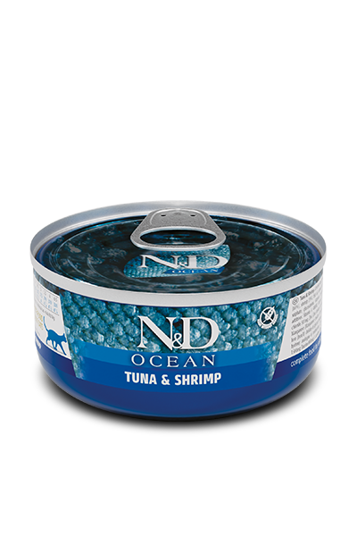 N&D Cat Ocean Tuna/Shrimp 70g