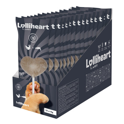 Lolliheart Cat Treat Chicken & Cuttle Fish 15pc CDU