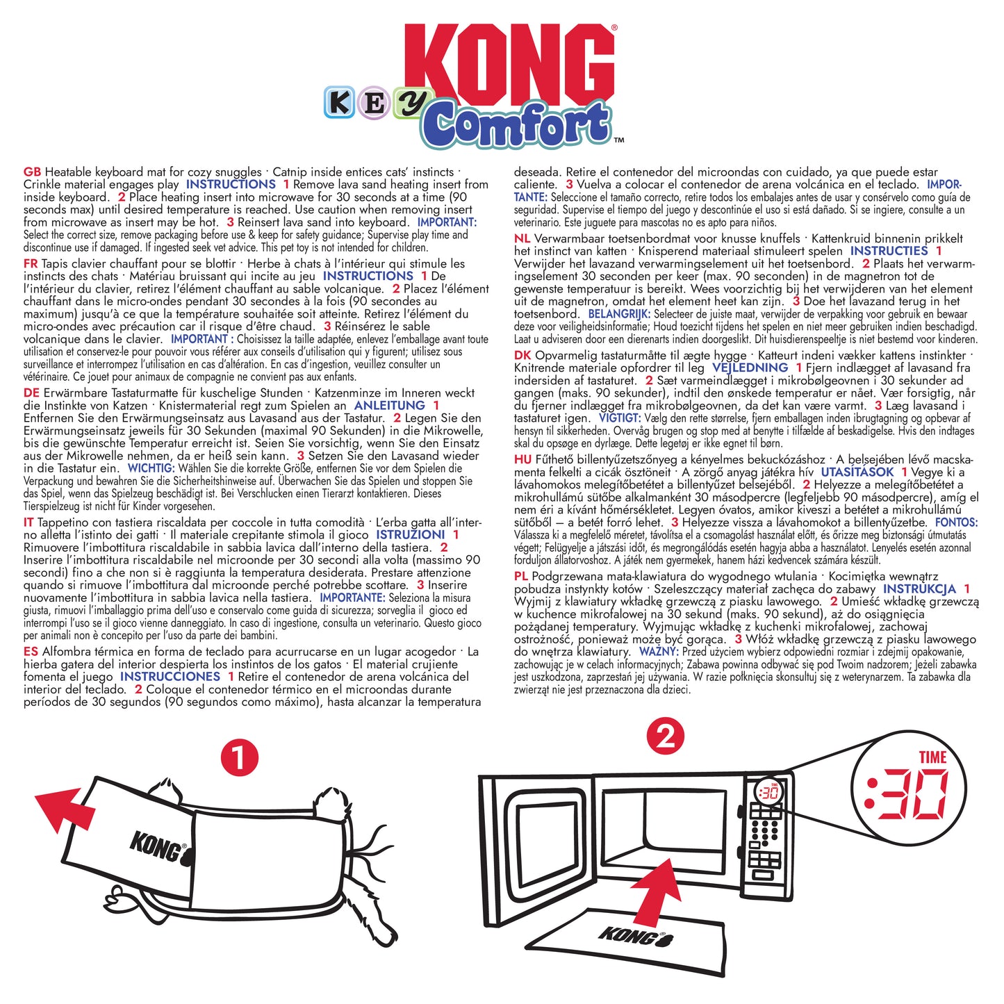 KONG Comfort Key Play Mat