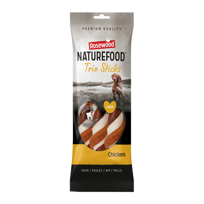 Naturefood Trio Sticks Chicken - Large 3pc 240g